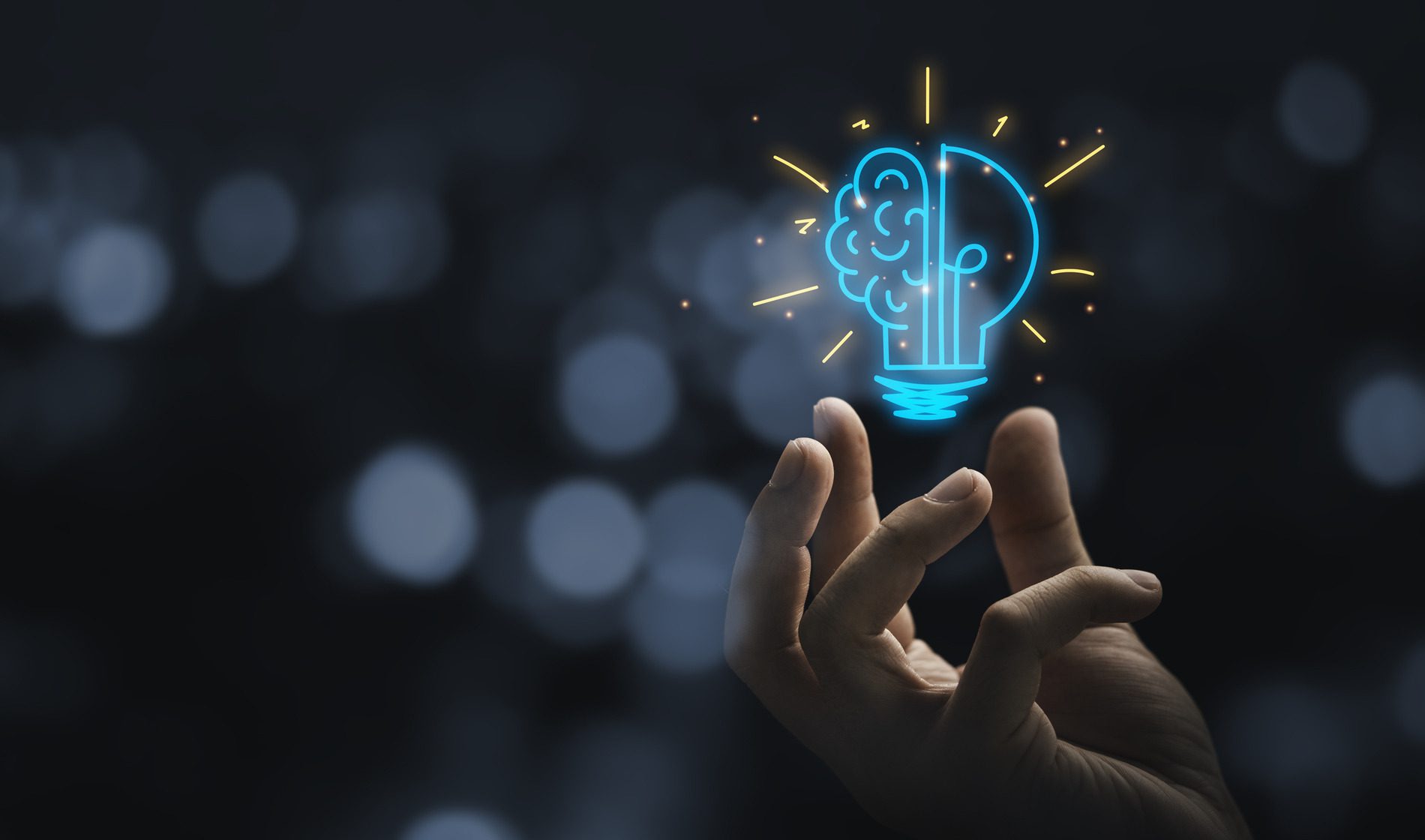 ideas bulb rendering